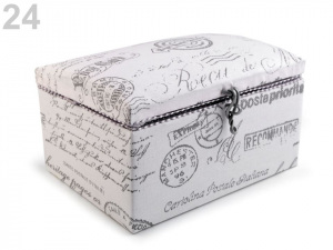 Kazeta / košík na šití čalouněný