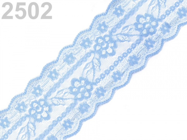 Silonová krajka / vsadka šíře 75 mm