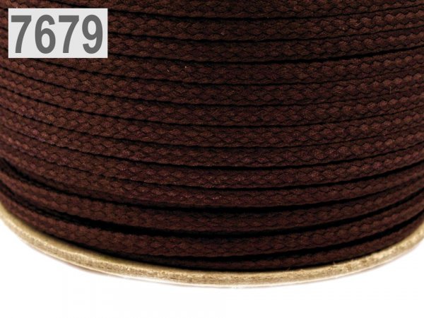 Oděvní šňůra PES Ø2 mm ČESKÝ VÝROBEK