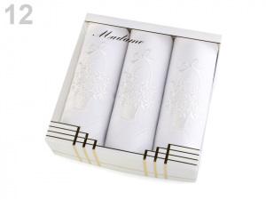 Dámský kapesník vyšívaný / dárková kazeta