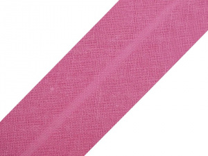 Šikmý proužek bavlněný šíře 20 mm zažehlený