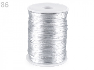 Saténová šňůra Ø2 mm