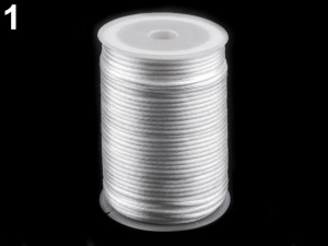 Saténová šňůra Ø2 mm