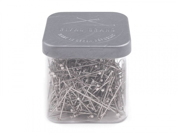 Celokovové špendlíky délka 27 mm