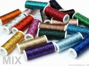 Nitě vyšívací 60 m Metalux