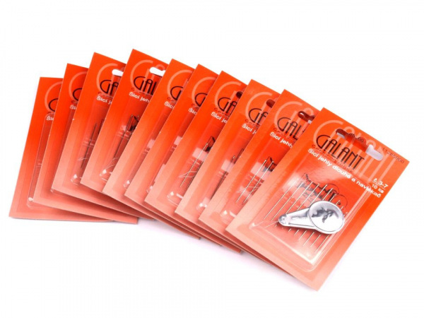 Jehly Galant šicí ostré dlouhé a navlékač