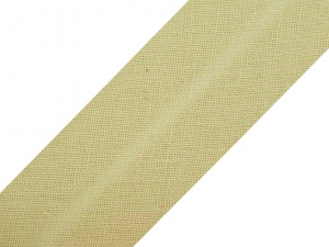 Šikmý proužek bavlněný šíře 20 mm zažehlený