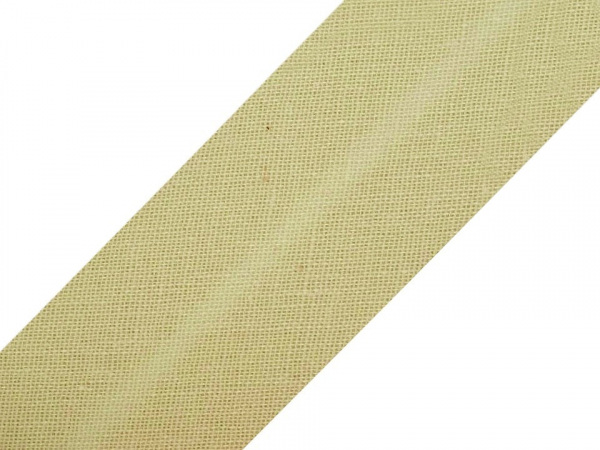 Šikmý proužek bavlněný šíře 20 mm zažehlený