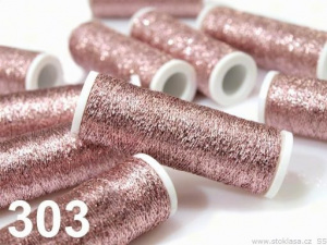 Nitě vyšívací 60 m Metalux