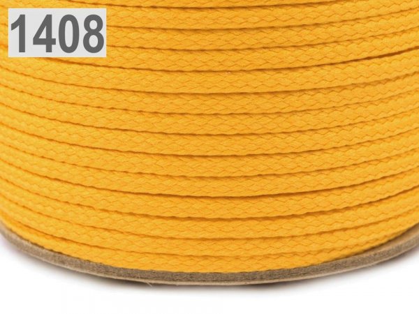 Oděvní šňůra PES Ø4 mm ČESKÝ VÝROBEK