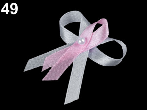 Svatební mašličky / voničky šíře 35 mm saténové