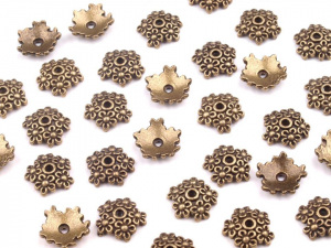 Kaplík Ø10mm kytičky