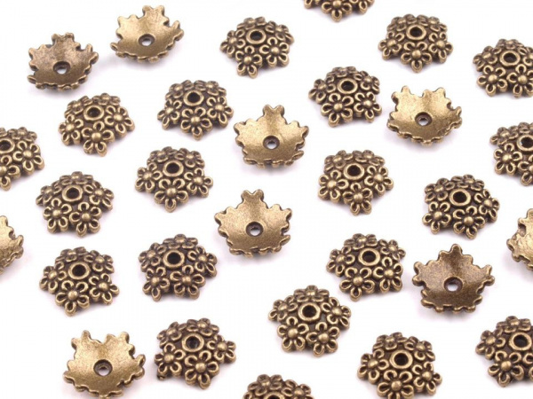 Kaplík Ø10mm kytičky