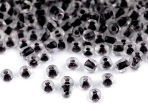 Rokajl 6/0 - 4 mm s průtahem, zářivé barvy