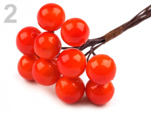 Umělá jeřabina k aranžování Ø10 mm