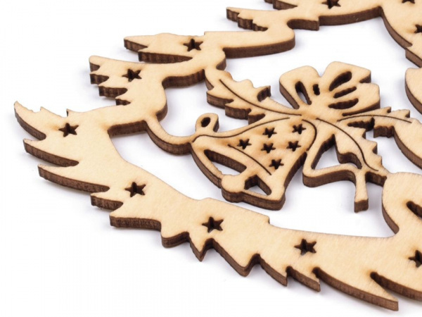 Dřevěné vánoční ozdoby