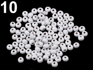 Dřevěné korálky Ø5 mm 2. jakost