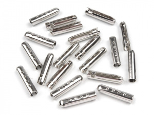 Kovová koncovka na šňůrky 5x22 mm