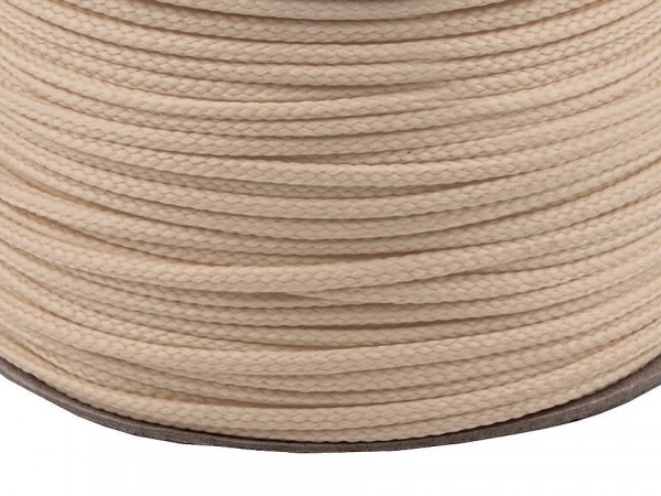 Oděvní šňůra PES Ø4 mm