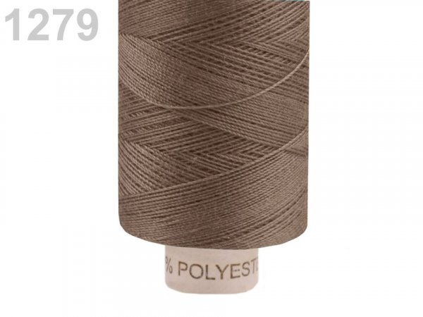 Polyesterové nitě návin 500 m Ribbon 14,8x2