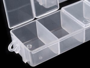 Plastový box / zásobník 3,5x15x3 cm
