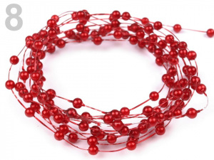 Perličky na silonu Ø2-3 mm