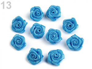 Saténová růže Ø10 mm