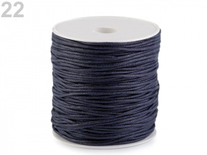 Šňůra bavlněná Ø1,8 mm voskovaná