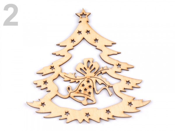 Dřevěné vánoční ozdoby