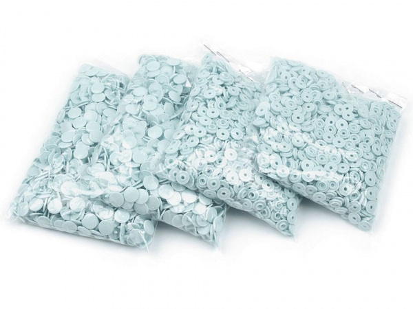 Plastové patentky / stiskací knoflíky mini vel. 16"