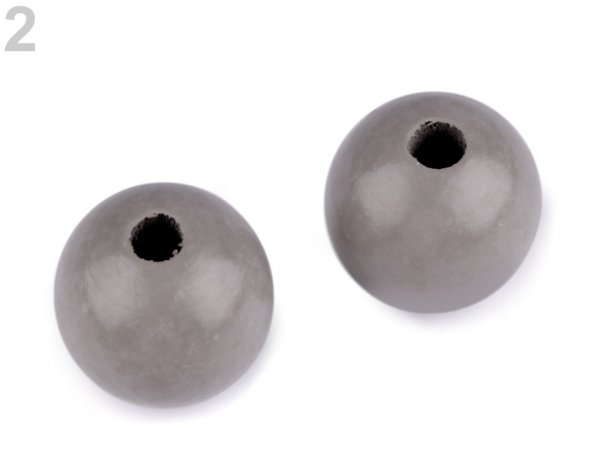 Velké dřevěné korále Ø40 mm