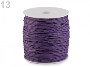 Šňůra bavlněná Ø1,8 mm voskovaná