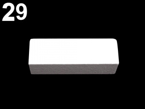 Dřevěná dekorace písmena abecedy