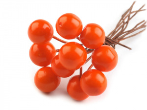 Umělá jeřabina k aranžování Ø10 mm