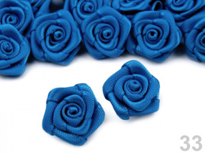 Saténová růže Ø15 mm