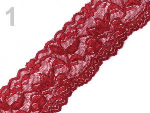 Elastická krajka šíře 55 mm 2. jakost