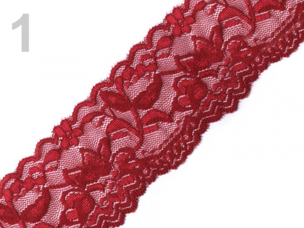 Elastická krajka šíře 55 mm 2. jakost