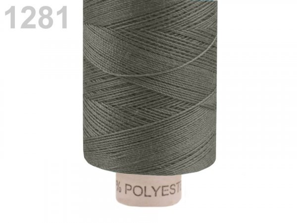 Polyesterové nitě návin 500 m Ribbon 14,8x2