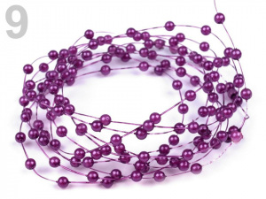 Perličky na silonu Ø2-3 mm