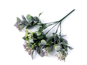 Umělá větvička s bobulemi