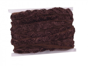 Prýmek na tylu šíře 20 mm s růžemi