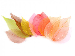 Síťovaný list dekorační 100 ks přírodní