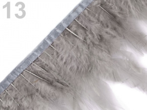 Prýmek - kohoutí peří 8-12 cm