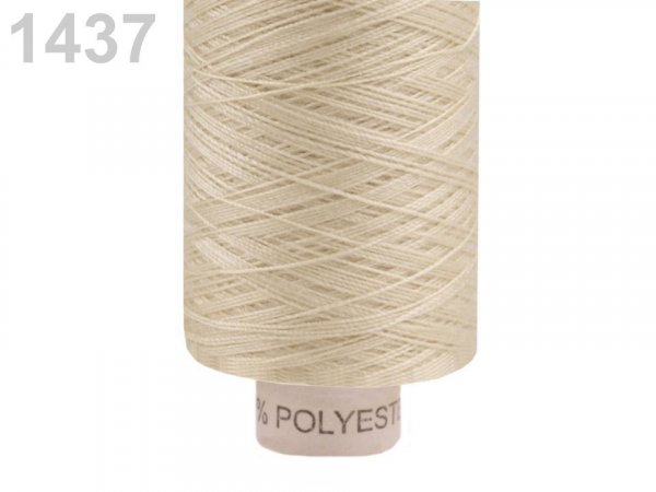 Polyesterové nitě návin 500 m Ribbon 14,8x2