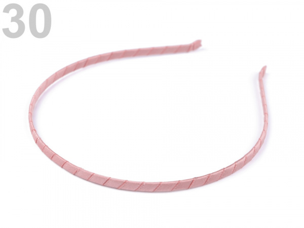 Saténová čelenka do vlasů