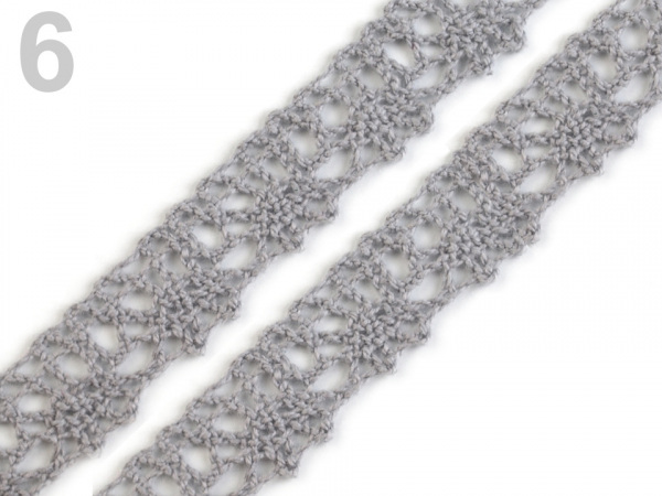 Bavlněná krajka paličkovaná šíře 15 mm