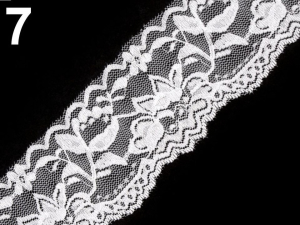 Elastická krajka šíře 55 mm 2. jakost