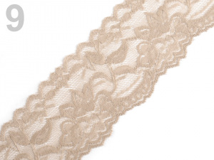 Elastická krajka šíře 55 mm 2. jakost