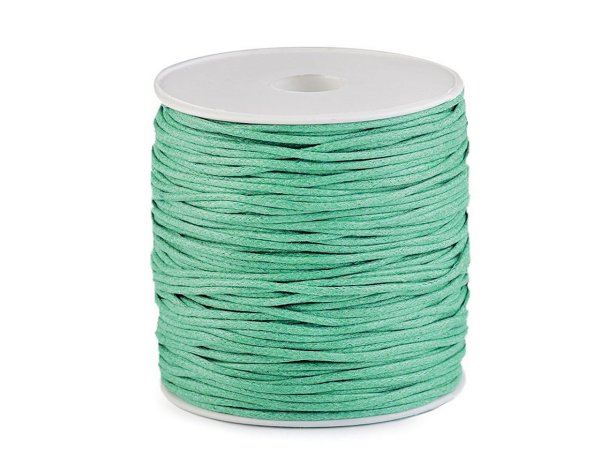Šňůra bavlněná Ø1,8 mm voskovaná