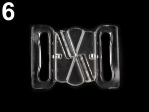 Zapínání plavkové šíře 18 mm plastové